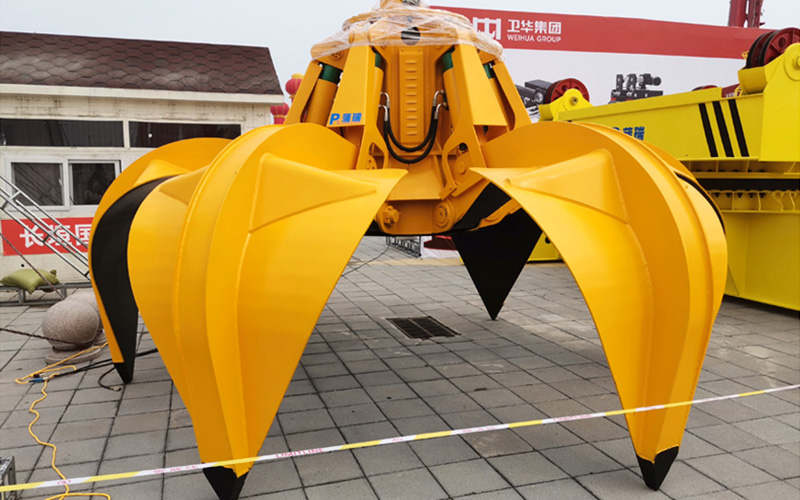 Crane grab