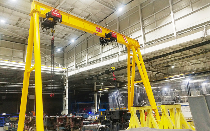 Weihua electric hoist gantry crane