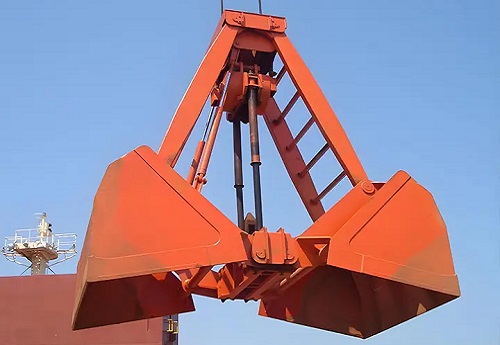 Double Flap Clamshell Grab Bucket