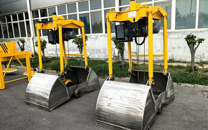 clamshell grab bucket for wine & alcohol factory