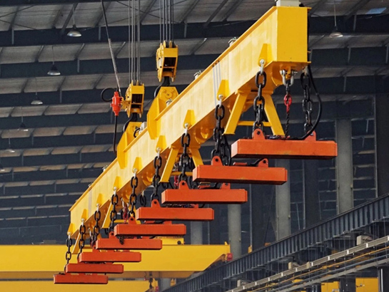 Magnetic lifting beam for sale