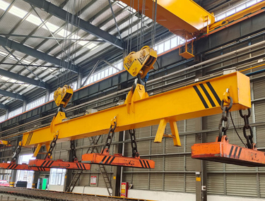 magnetic lifting beam