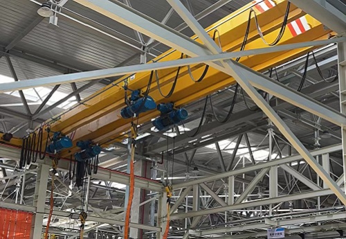 Single Girder Bridge Crane electric hoist