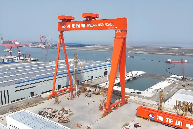 China's 3,000-Ton Gantry Crane