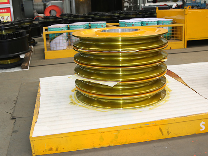 Mine Hoist Pulley Block