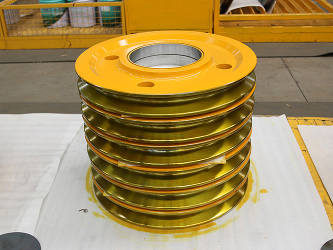 Double Beam Crane Pulley Block